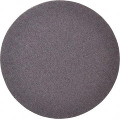 Norton - 8" Diam, 36 Grit Aluminum Oxide Adhesive PSA Disc - Very Coarse, Maroon, X Weighted Cloth Backing, Flexible - Industrial Tool & Supply