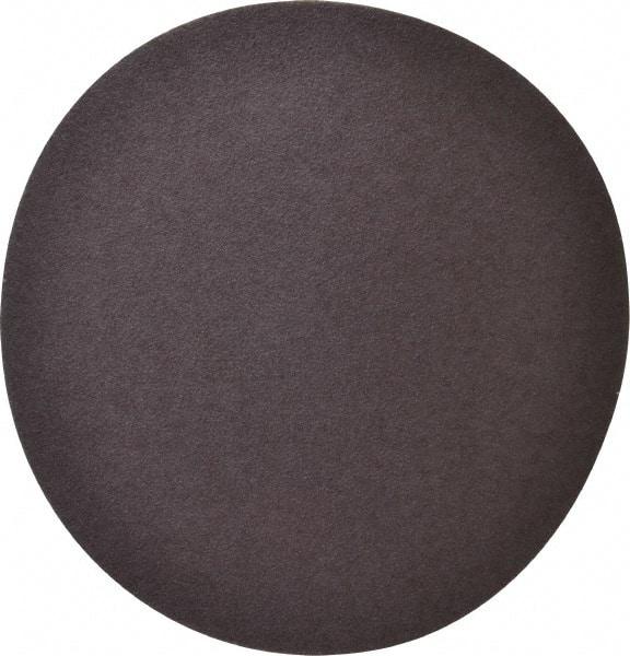 Norton - 8" Diam, 60 Grit Aluminum Oxide Adhesive PSA Disc - Coarse Grade, Maroon, X Weighted Backing, Flexible - Industrial Tool & Supply