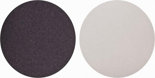 Norton - 10" Diam, 40 Grit Aluminum Oxide Adhesive PSA Disc - Very Coarse, Brown, X Weighted Cloth Backing, Flexible - Industrial Tool & Supply