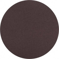 Norton - 10" Diam, 100 Grit Aluminum Oxide Adhesive PSA Disc - Medium Grade, Brown, X Weighted Backing, Flexible - Industrial Tool & Supply