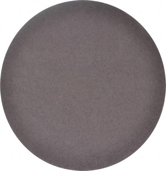 Norton - 12" Diam, 36 Grit Aluminum Oxide Adhesive PSA Disc - Very Coarse, Brown, X Weighted Cloth Backing, Flexible - Industrial Tool & Supply