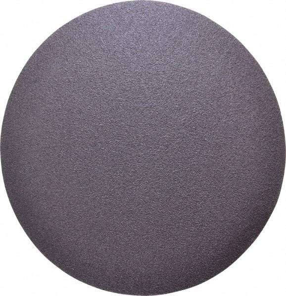 Norton - 12" Diam, 40 Grit Aluminum Oxide Adhesive PSA Disc - Very Coarse, Brown, X Weighted Cloth Backing, Flexible - Industrial Tool & Supply