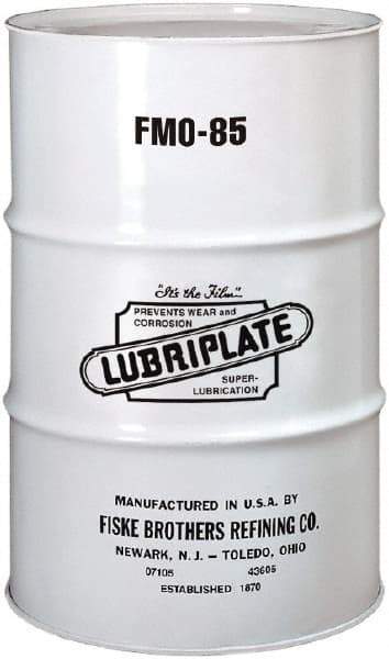 Lubriplate - 55 Gal Drum, Mineral Multipurpose Oil - SAE 5W, ISO 15/22, 19 cSt at 40°C, 4 cSt at 100°C, Food Grade - Industrial Tool & Supply