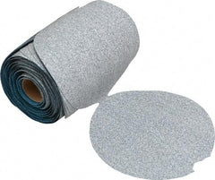 Norton - 5" Diam, 100 Grit Silicon Carbide Adhesive PSA Disc - Medium Grade, Natural, B Weighted Backing, Flexible - Industrial Tool & Supply