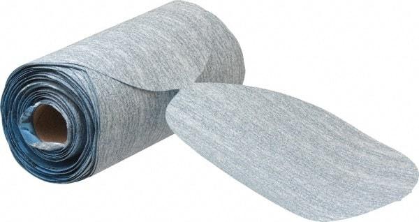 Norton - 6" Diam, 180 Grit Silicon Carbide Adhesive PSA Disc - Fine Grade, Natural, B Weighted Backing, Flexible - Industrial Tool & Supply