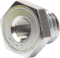 Weiler - 5/8-11 to 3/8-24 Wire Wheel Adapter - Metal Adapter - Industrial Tool & Supply