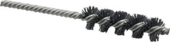 Weiler - 3/4" Diam Helical Nylon Tube Brush - Single Spiral, 0.022" Filament Diam, 2-1/2" Brush Length, 5-1/2" OAL, 1/4" Diam Shank - Industrial Tool & Supply