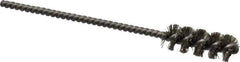 Weiler - 3/8" Diam Helical Stainless Steel Tube Brush - 0.008" Filament Diam, 1" Brush Length, 3-1/2" OAL, 1/8" Diam Stainless Steel Shank - Industrial Tool & Supply