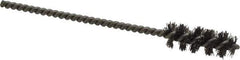 Weiler - 3/8" Diam Helical Steel Tube Brush - 0.008" Filament Diam, 1" Brush Length, 3-1/2" OAL, 1/8" Diam Stainless Steel Shank - Industrial Tool & Supply