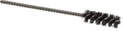 Weiler - 3/8" Diam Helical Steel Tube Brush - 0.006" Filament Diam, 1" Brush Length, 3-1/2" OAL, 1/8" Diam Stainless Steel Shank - Industrial Tool & Supply