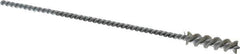Weiler - 0.26" Diam Helical Nylon Tube Brush - 0.012" Filament Diam, 1" Brush Length, 5" OAL, 0.115" Diam Shank - Industrial Tool & Supply