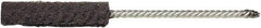 Weiler - 1/2" Diam Helical Steel Tube Brush - 0.006" Filament Diam, 2" Brush Length, 5" OAL, 5/32" Diam Shank - Industrial Tool & Supply