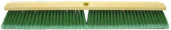 Weiler - 24" General Purpose Synthetic Push Broom - 3" Bristle Length, Foam Block, Threaded Handle Connection, Handle Sold Separately - Industrial Tool & Supply