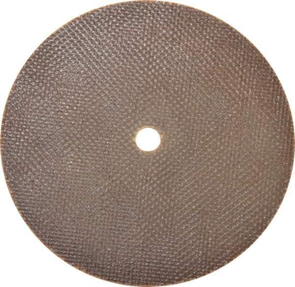Norton - 6" 60 Grit Aluminum Oxide Cutoff Wheel - 0.06" Thick, 1/2" Arbor, 10,190 Max RPM, Use with Die Grinders - Industrial Tool & Supply