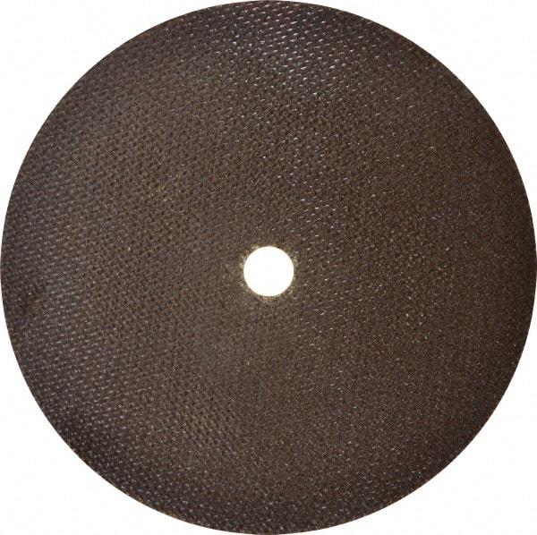 Norton - 7" 60 Grit Aluminum Oxide Cutoff Wheel - 0.06" Thick, 5/8" Arbor, 8,730 Max RPM, Use with Circular Saws - Industrial Tool & Supply