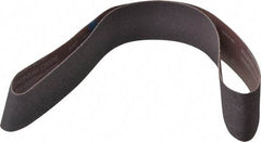 Norton - 2-1/2" Wide x 48" OAL, 40 Grit, Aluminum Oxide Abrasive Belt - Aluminum Oxide, Coarse, Coated, X Weighted Cloth Backing, Series R228 - Industrial Tool & Supply