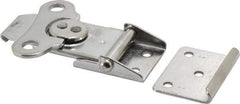 Value Collection - 3.43" Long x 2-3/4" Wide x 0.67" High, Draw Latch - Stainless Steel, with Natural Finish - Industrial Tool & Supply