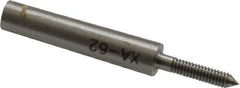 SPI - #0-80, Class 3B, Single End Plug Thread No Go Gage - Steel, Size 000 Handle Not Included - Industrial Tool & Supply