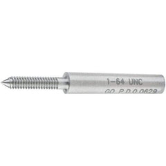 SPI - #1-64, Class 2B, 3B, Single End Plug Thread Go Gage - Steel, Size 000 Handle Not Included - Industrial Tool & Supply