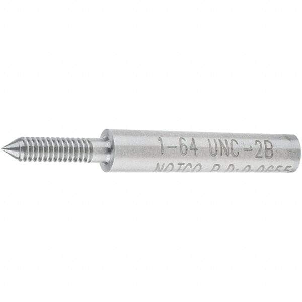 SPI - #1-64, Class 2B, Single End Plug Thread No Go Gage - Steel, Size 000 Handle Not Included - Industrial Tool & Supply