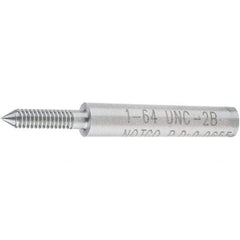 SPI - #1-64, Class 2B, Single End Plug Thread No Go Gage - Steel, Size 000 Handle Not Included - Industrial Tool & Supply