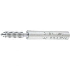 SPI - #2-56, Class 2B, 3B, Single End Plug Thread Go Gage - Steel, Size 000 Handle Not Included - Industrial Tool & Supply