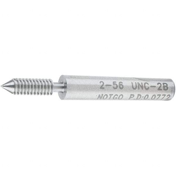 SPI - #2-56, Class 2B, Single End Plug Thread No Go Gage - Steel, Size 000 Handle Not Included - Industrial Tool & Supply