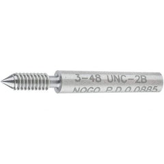 SPI - #3-48, Class 2B, Single End Plug Thread No Go Gage - Steel, Size 000 Handle Not Included - Industrial Tool & Supply