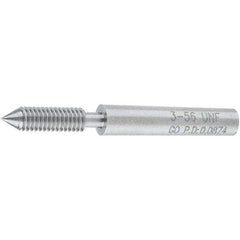 SPI - #3-56, Class 2B, 3B, Single End Plug Thread Go Gage - Steel, Size 000 Handle Not Included - Industrial Tool & Supply