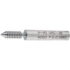 SPI - #4-40, Class 3B, Single End Plug Thread No Go Gage - Steel, Size 00 Handle Not Included - Industrial Tool & Supply