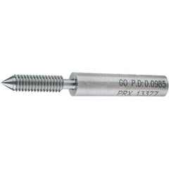 SPI - #4-48, Class 2B, 3B, Single End Plug Thread Go Gage - Steel, Size 00 Handle Not Included - Industrial Tool & Supply