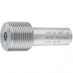 SPI - 5/8-24, Class 2B, Single End Plug Thread No Go Gage - Steel, Size 3 Handle Not Included - Industrial Tool & Supply