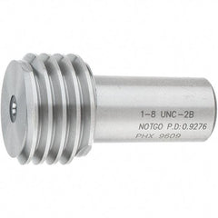 SPI - 1-8, Class 2B, Single End Plug Thread No Go Gage - Steel, Size 4 Handle Not Included - Industrial Tool & Supply