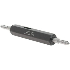 SPI - #3-56, Class 2B, Double End Plug Thread Go/No Go Gage - Steel, Size 000 Handle Included - Industrial Tool & Supply