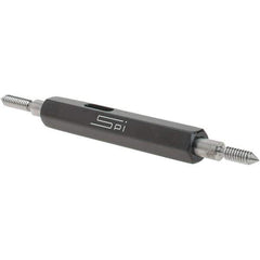 SPI - #4-40, Class 2B, Double End Plug Thread Go/No Go Gage - Steel, Size 00 Handle Included - Industrial Tool & Supply