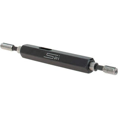 SPI - #8-32, Class 3B, Double End Plug Thread Go/No Go Gage - Steel, Size 0 Handle Included - Industrial Tool & Supply