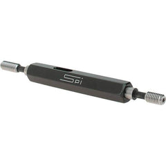 SPI - #8-36, Class 2B, Double End Plug Thread Go/No Go Gage - Steel, Size 0 Handle Included - Industrial Tool & Supply