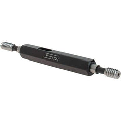 SPI - #10-24, Class 2B, Double End Plug Thread Go/No Go Gage - Steel, Size 0 Handle Included - Industrial Tool & Supply