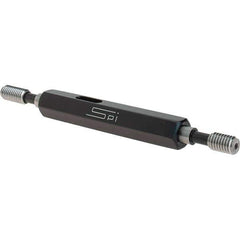 SPI - #10-32, Class 2B, Double End Plug Thread Go/No Go Gage - Steel, Size 0 Handle Included - Industrial Tool & Supply