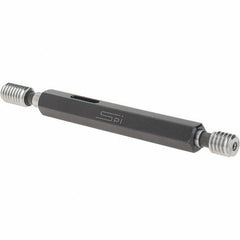 SPI - 5/16-18, Class 2B, Double End Plug Thread Go/No Go Gage - Steel, Size 1 Handle Included - Industrial Tool & Supply