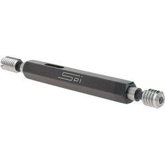 SPI - 5/16-18, Class 3B, Double End Plug Thread Go/No Go Gage - Steel, Size 1 Handle Included - Industrial Tool & Supply