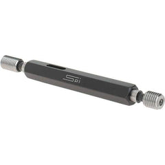 SPI - 5/16-24, Class 2B, Double End Plug Thread Go/No Go Gage - Steel, Size 1 Handle Included - Industrial Tool & Supply