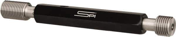 SPI - 1/2-20, Class 2B, Double End Plug Thread Go/No Go Gage - Steel, Size 2 Handle Included - Industrial Tool & Supply