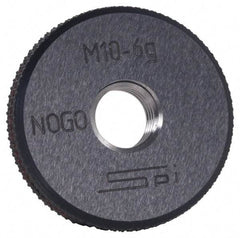 SPI - M24x2 No Go Single Ring Thread Gage - Class 6G, Oil Hardened Nonshrinking Steel (OHNS), NPL Traceability Certification Included - Industrial Tool & Supply