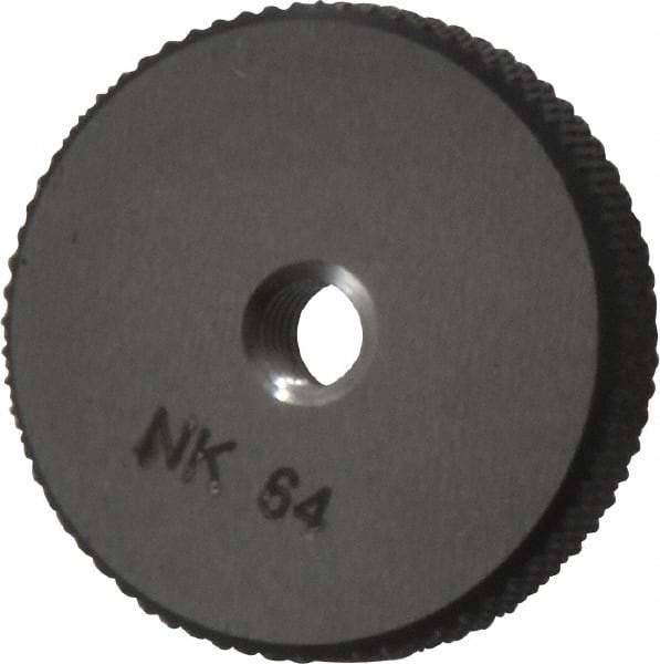 SPI - M4.5x0.75 Go Single Ring Thread Gage - Class 6G, Oil Hardened Nonshrinking Steel (OHNS), NPL Traceability Certification Included - Industrial Tool & Supply
