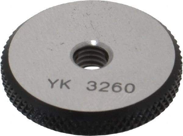 SPI - M5x0.8 No Go Single Ring Thread Gage - Class 6G, Oil Hardened Nonshrinking Steel (OHNS), NPL Traceability Certification Included - Industrial Tool & Supply