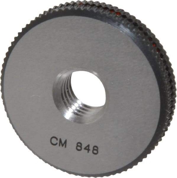 SPI - M10x1.5 No Go Single Ring Thread Gage - Class 6G, Oil Hardened Nonshrinking Steel (OHNS), NPL Traceability Certification Included - Industrial Tool & Supply