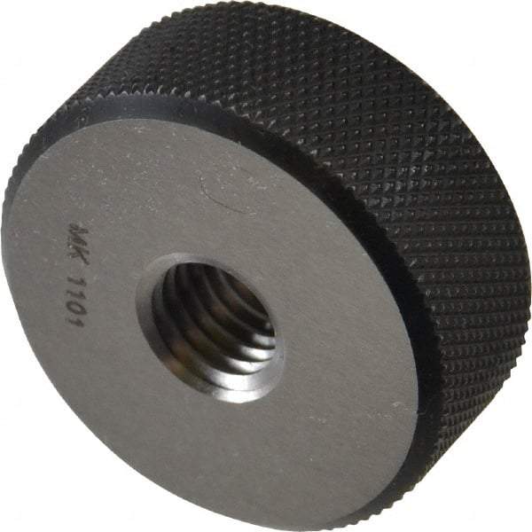 SPI - M12x1.75 Go Single Ring Thread Gage - Class 6G, Oil Hardened Nonshrinking Steel (OHNS), NPL Traceability Certification Included - Industrial Tool & Supply