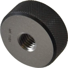 SPI - M12x1.75 Go Single Ring Thread Gage - Class 6G, Oil Hardened Nonshrinking Steel (OHNS), NPL Traceability Certification Included - Industrial Tool & Supply