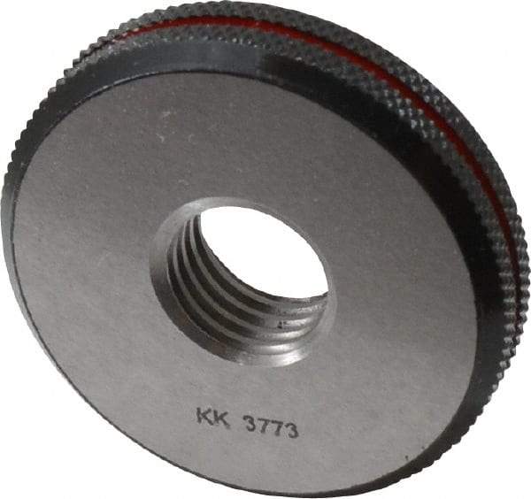 SPI - M16x2 No Go Single Ring Thread Gage - Class 6G, Oil Hardened Nonshrinking Steel (OHNS), NPL Traceability Certification Included - Industrial Tool & Supply